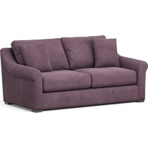 bowery purple sofa   