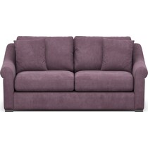 bowery purple sofa   