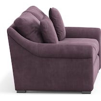 bowery purple sofa   