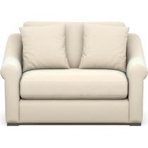 bowery white chair and a half