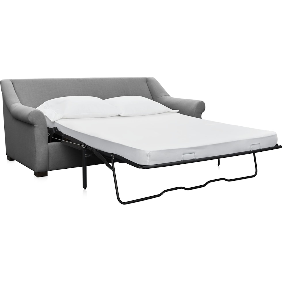 bowery white sleeper sofa   