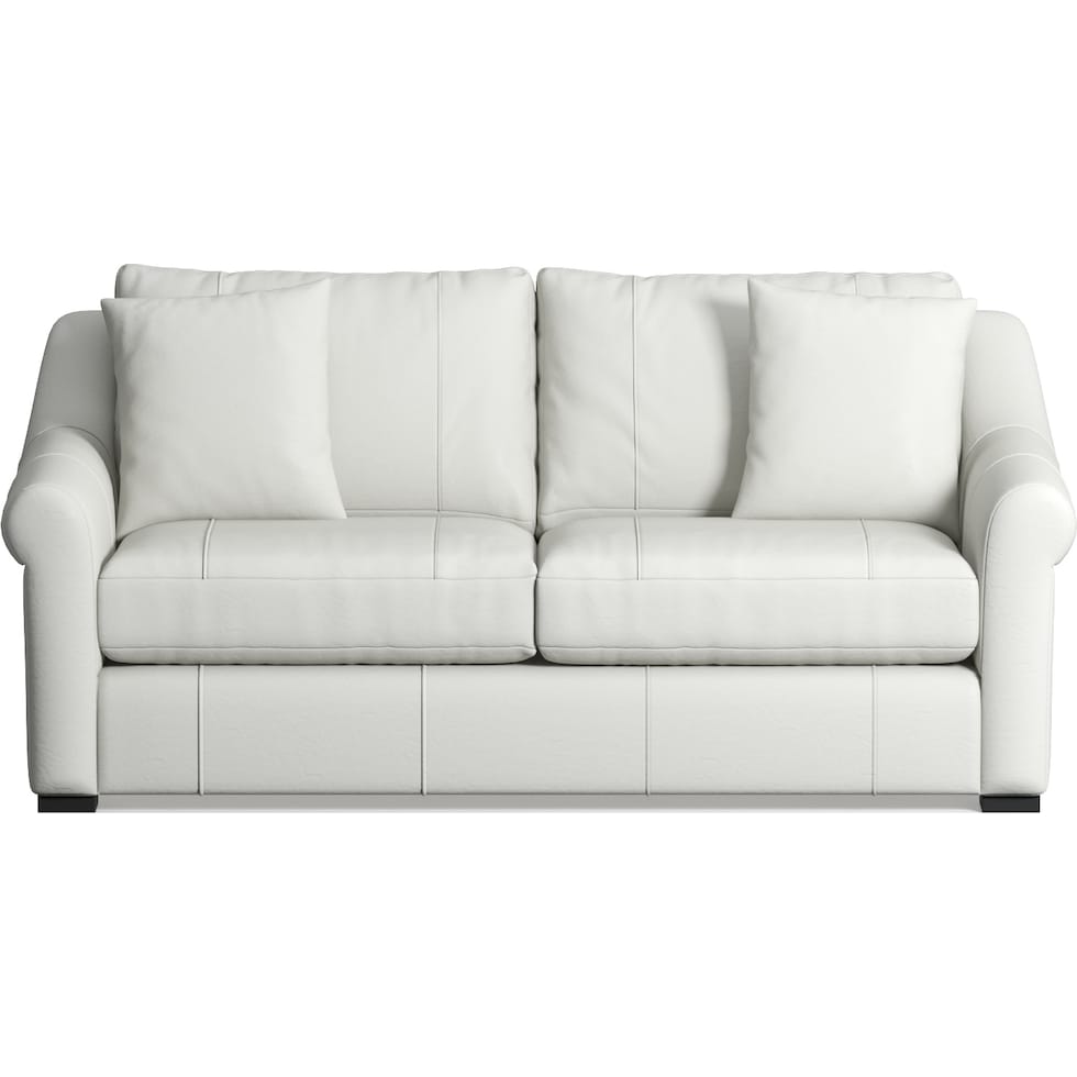 bowery white sleeper sofa   