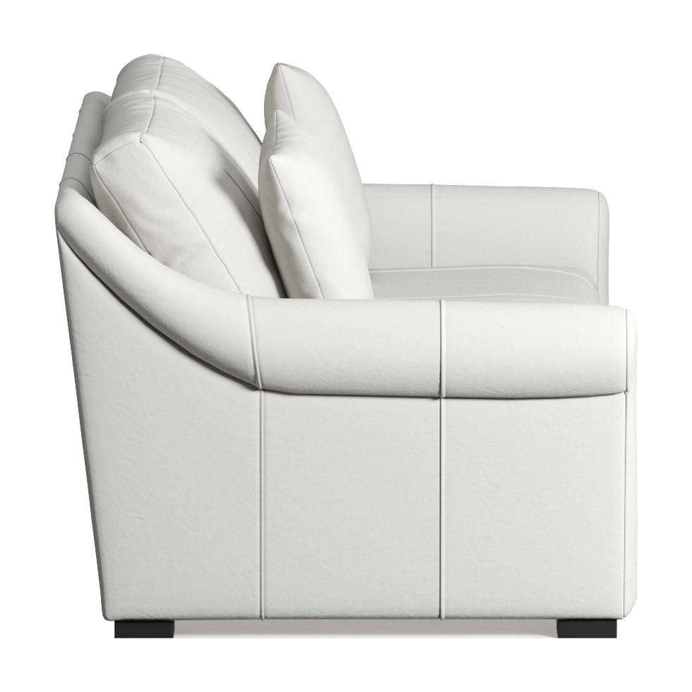 bowery white sleeper sofa   