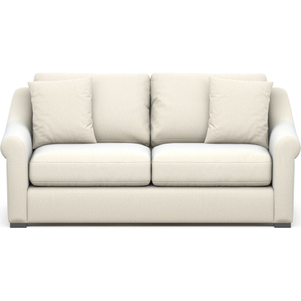 bowery white sleeper sofa   