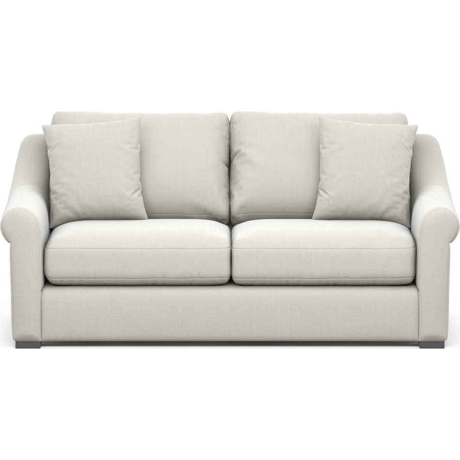 bowery white sleeper sofa   