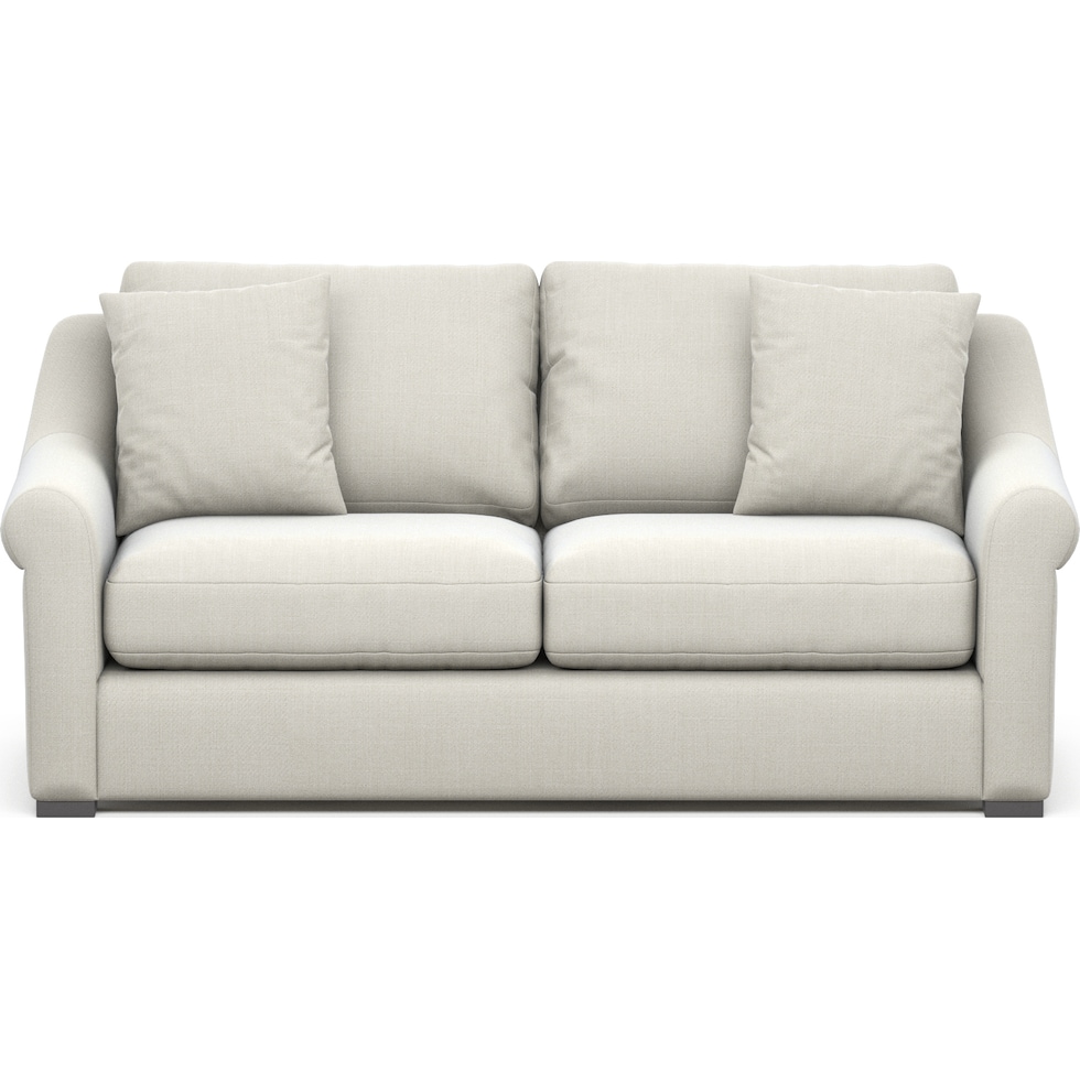 bowery white sleeper sofa   