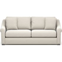 bowery white sleeper sofa   