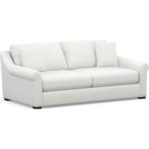 bowery white sleeper sofa   