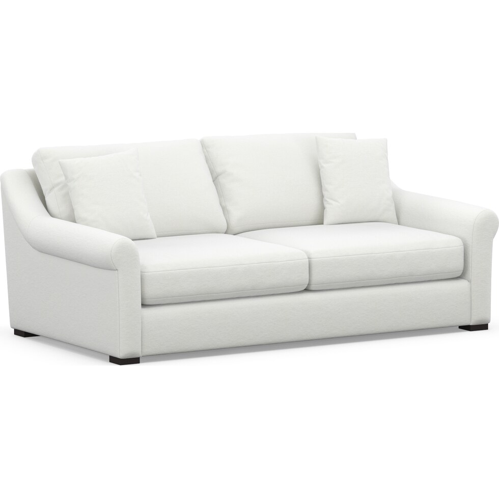 bowery white sleeper sofa   