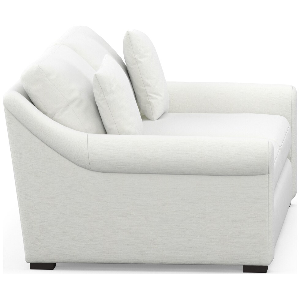 bowery white sleeper sofa   