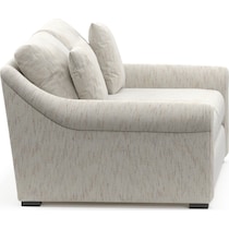 bowery white sofa   
