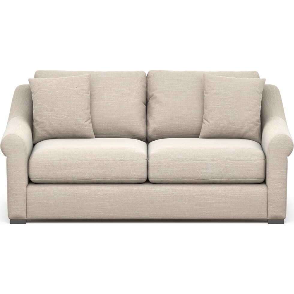 bowery white sofa   