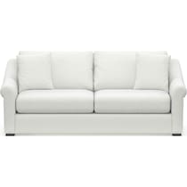 bowery white sofa   