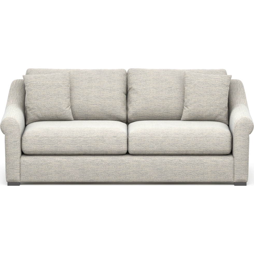 bowery white sofa   