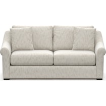 bowery white sofa   