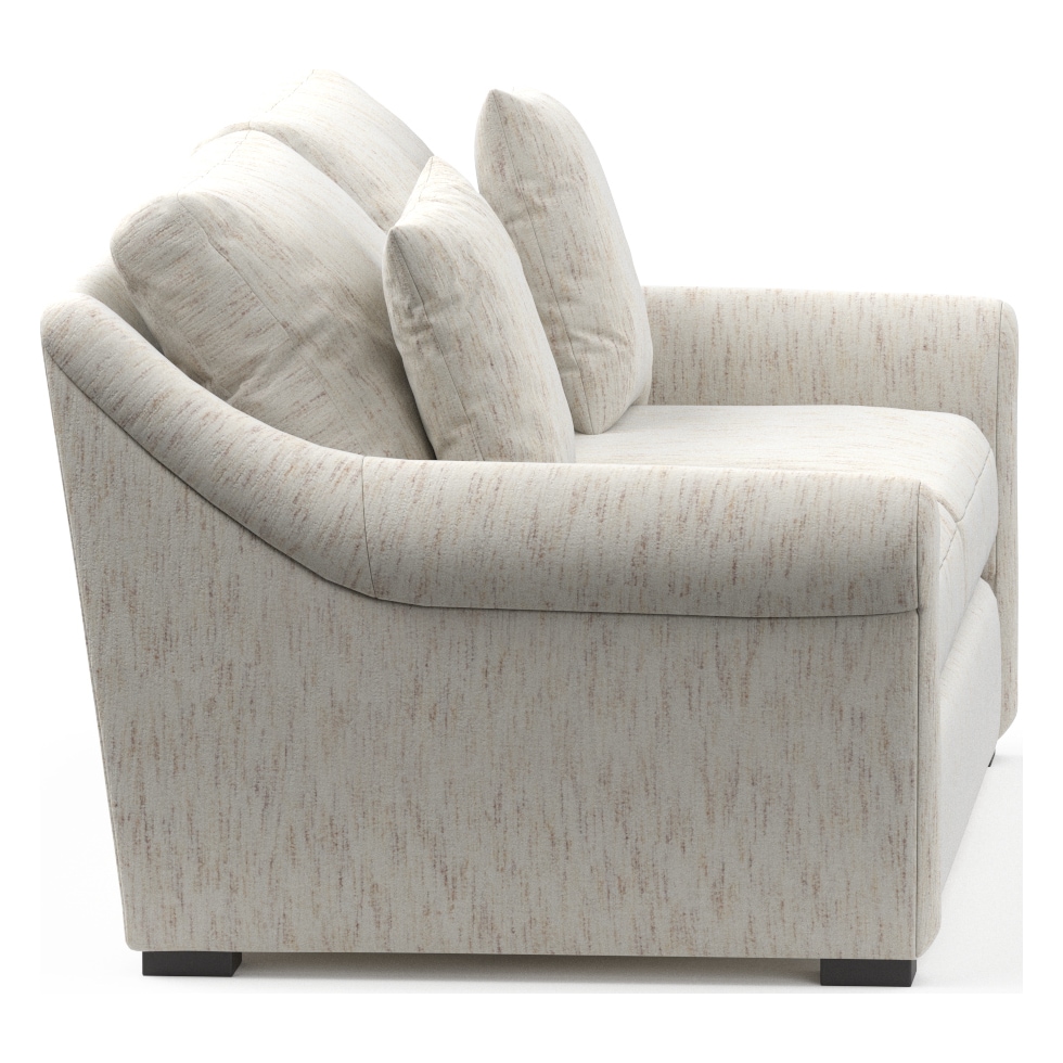 bowery white sofa   