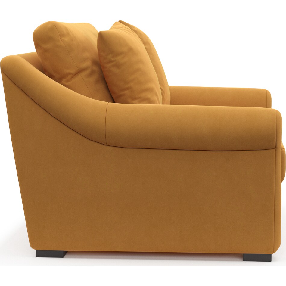 Bowery Foam Comfort Chair and a Half Bella Harvest American