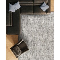 boyce ivory gray area rug  x    