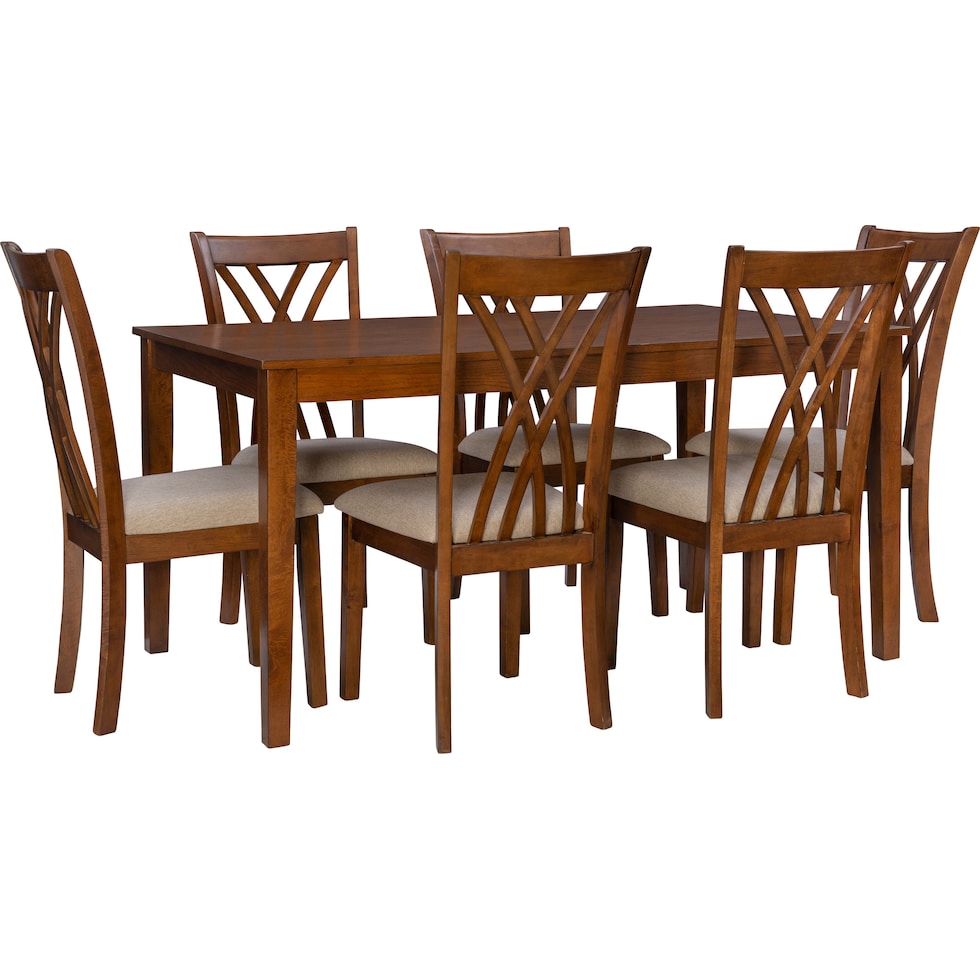 boyd dark brown  pc dining room   