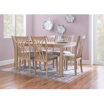 boyd light brown  pc dining room   