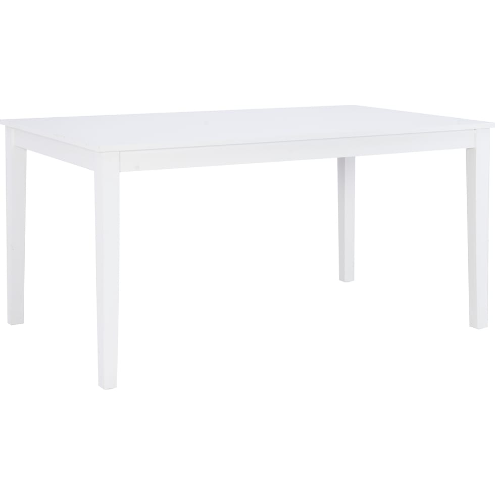 boyd white dining table   