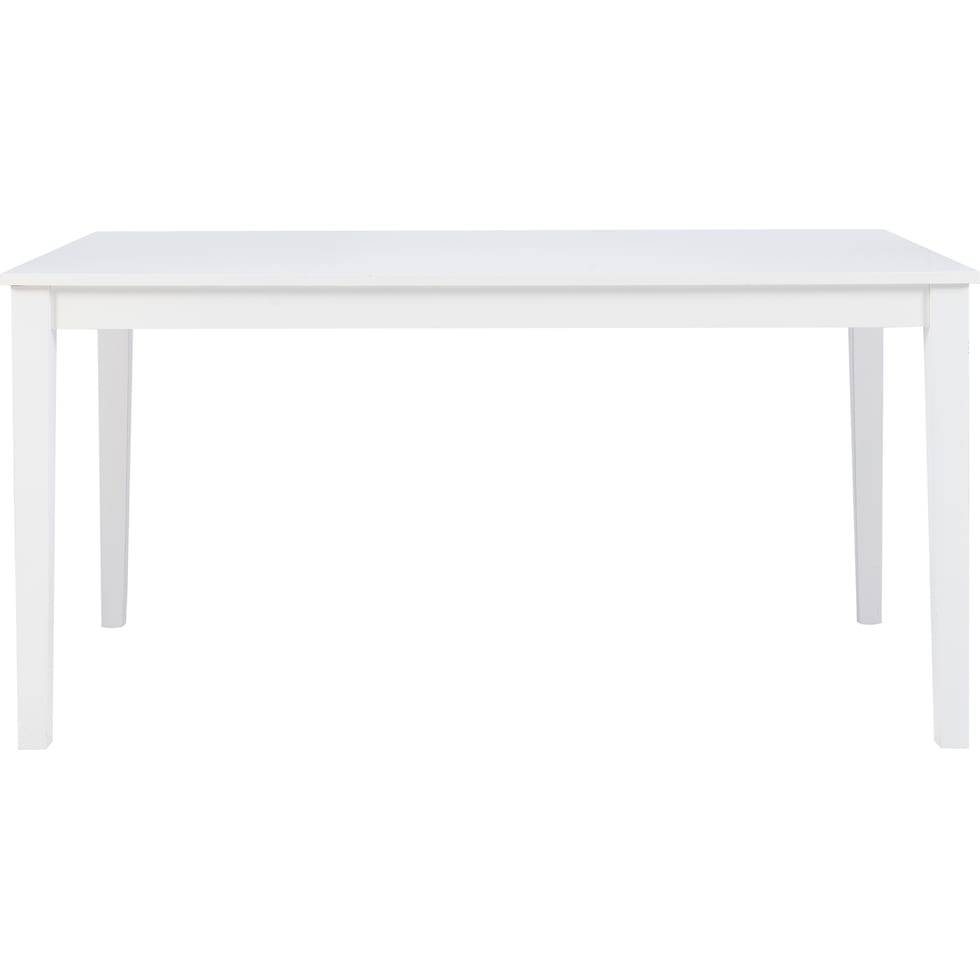 boyd white dining table   