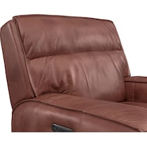 bradley dark brown recliner   