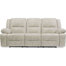 bradshaw neutral  pc manual reclining living room   