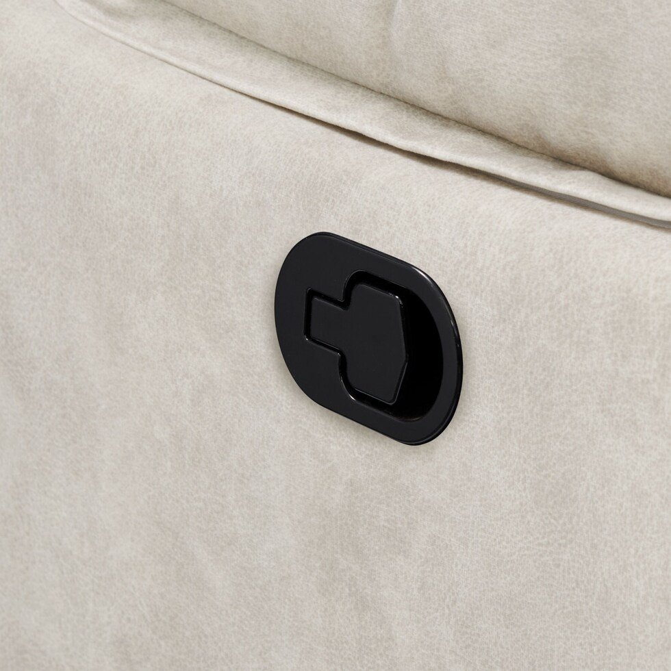 bradshaw neutral manual reclining loveseat   