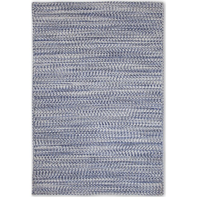 Rugs - Braided Area Rug - Blue