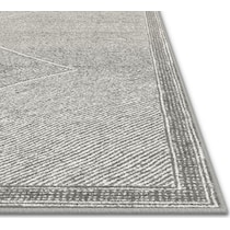 bram gray area rug  x    
