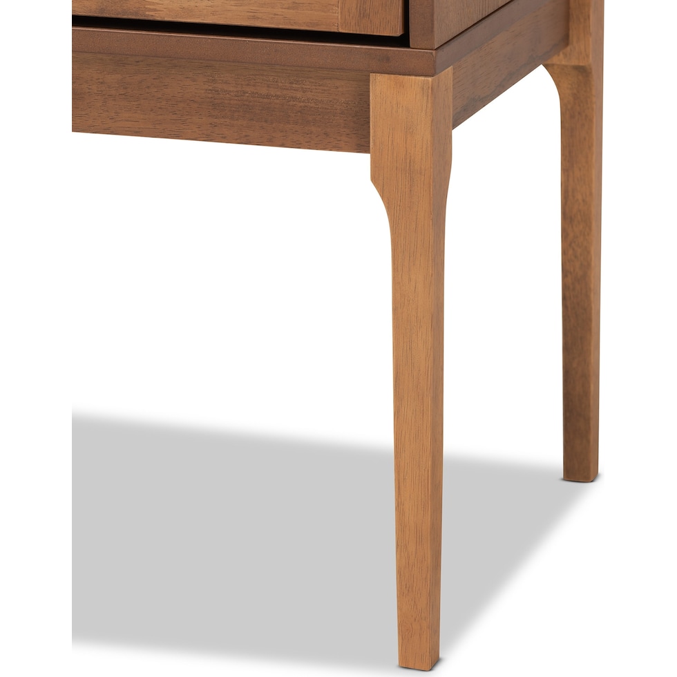 branca dark brown nightstand   