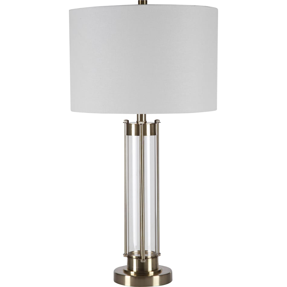brandi gold table lamp   