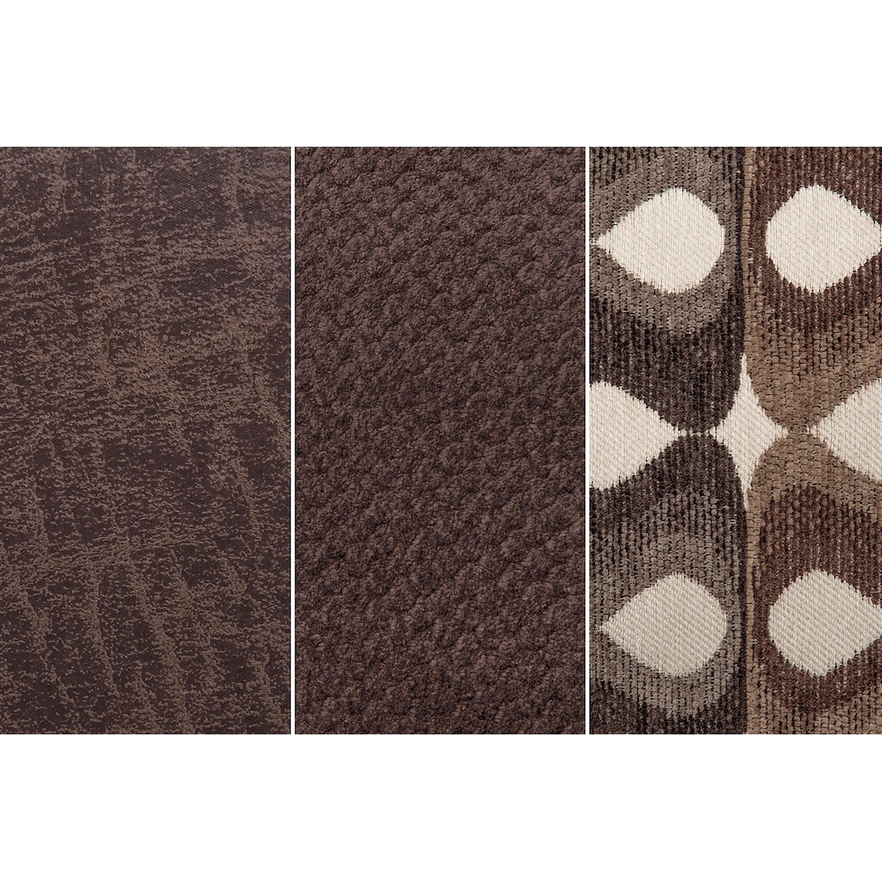 brando chocolate dark brown loveseat   
