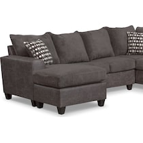 brando sectional smoke gray sectional   