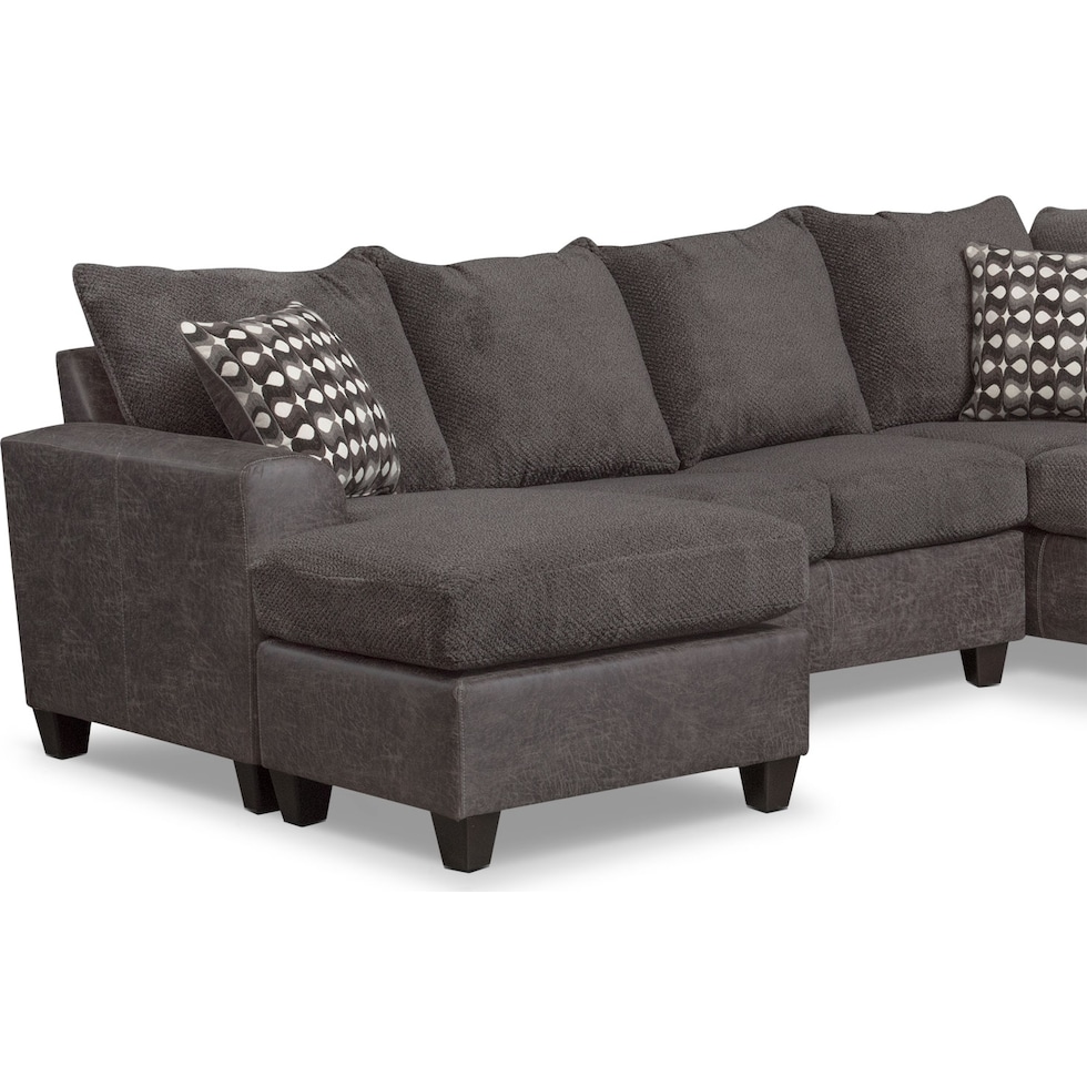 brando sectional smoke gray sectional   