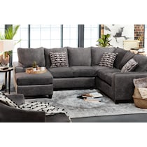 brando sectional smoke gray sectional   