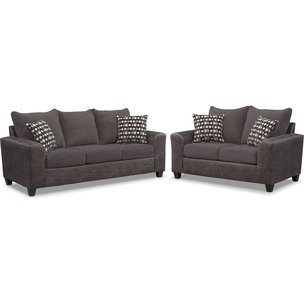brando smoke gray  pc living room   