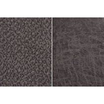 brando smoke gray ottoman   