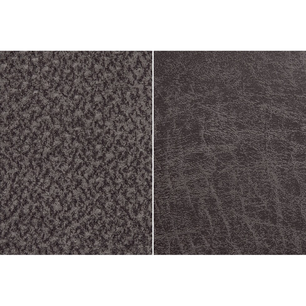 brando smoke gray ottoman   