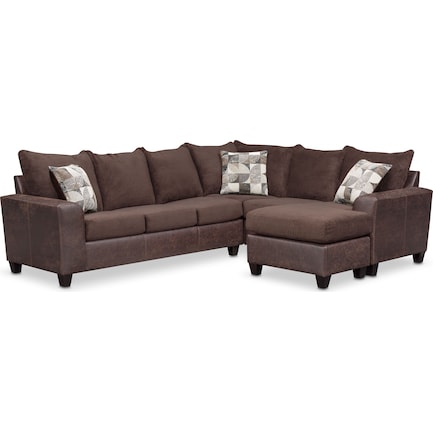 Brando 2-Piece Sectional with Modular Chaise