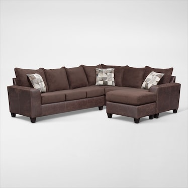 Brando 2-Piece Sectional with Modular Chaise