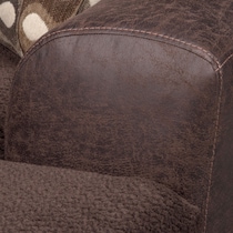 brando dark brown sofa   