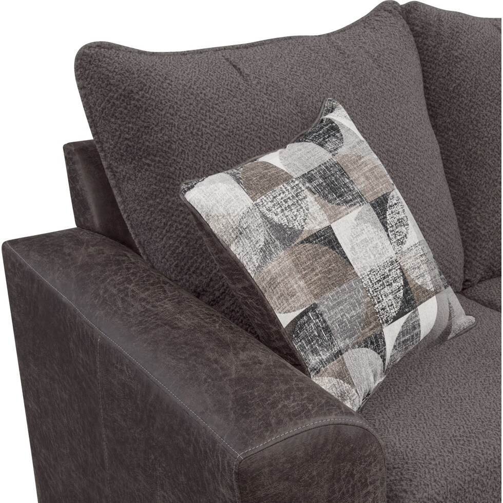 brando gray loveseat   