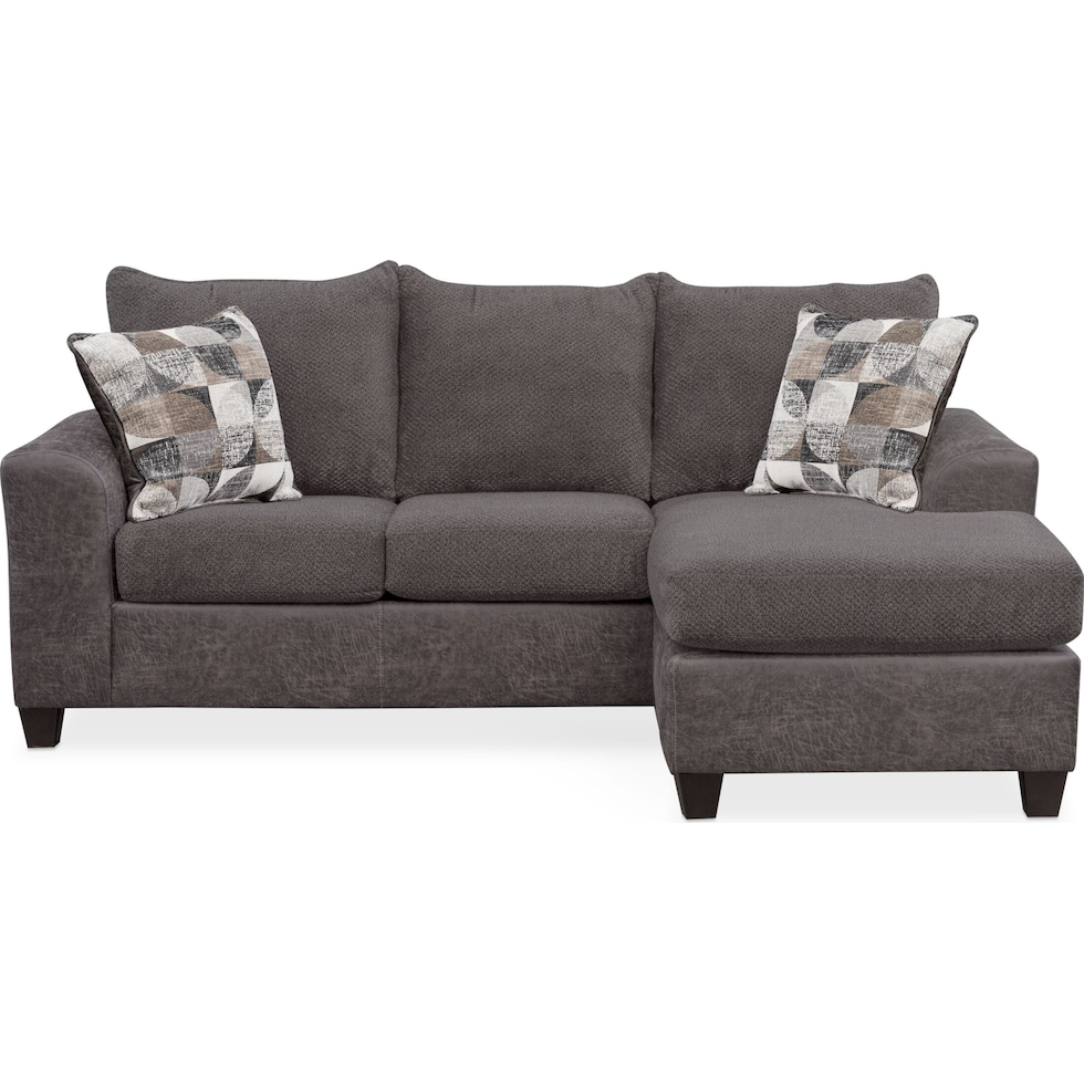 brando gray sectional   