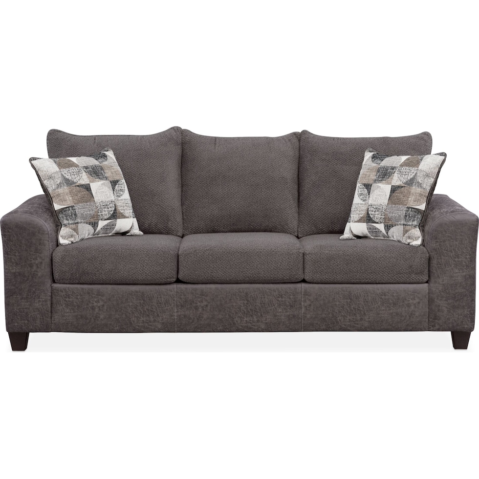 brando gray sofa   