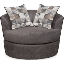 brando gray swivel chair   
