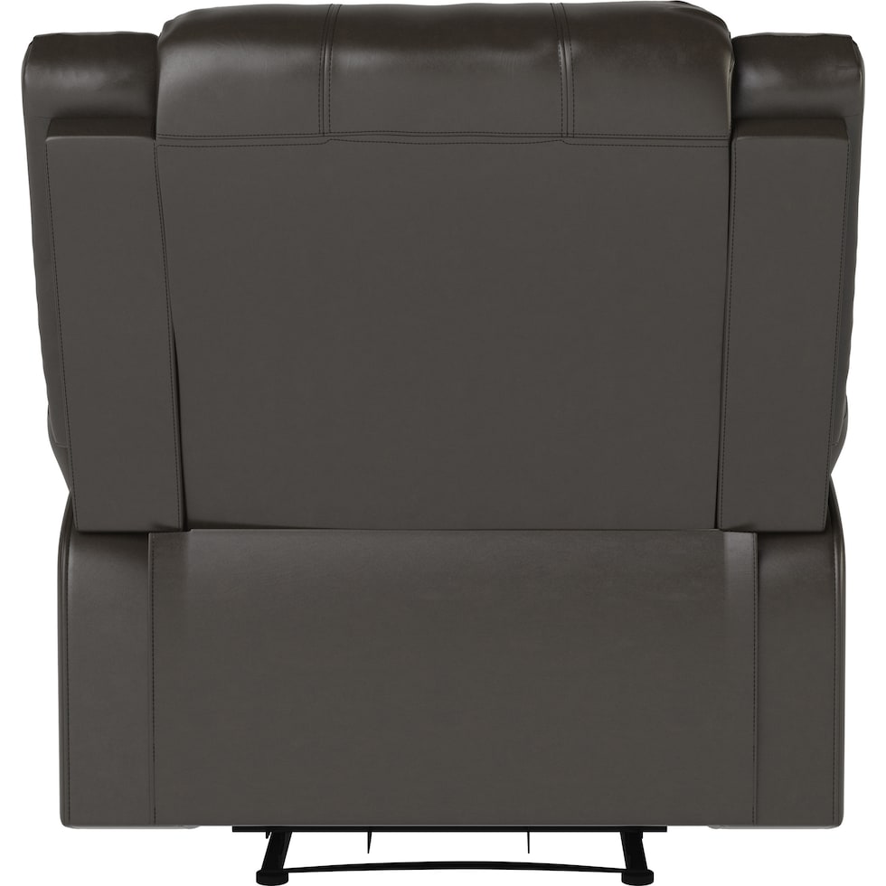 brandon dark brown recliner   