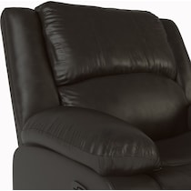 brandon dark brown recliner   