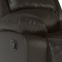 brandon dark brown recliner   